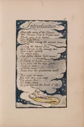 Songs of Innocence and of Experience, tallrik 31, introduktion (Bentley 30)