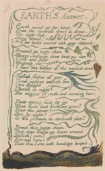 Songs of Innocence and of Experience, Plate 35, Earth