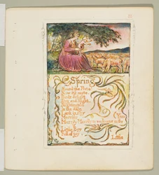 Sånger om oskuld och erfarenhet: Våren, ca. 1825.