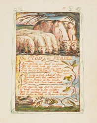 Sånger om oskuld och erfarenhet: The Clod and the Pebble, ca. 1825.