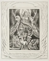 Jobs bok: Pl. 16, Du har fullgjort de ogudaktigas dom, 1825.