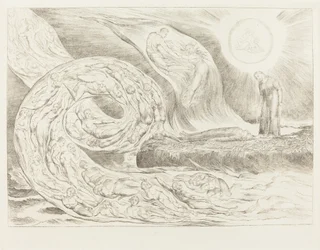 The Circle of the Lustful: Paolo och Francesca, 1827.