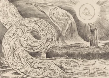 The Circle of the Lustful: Paolo och Francesca, 1827.