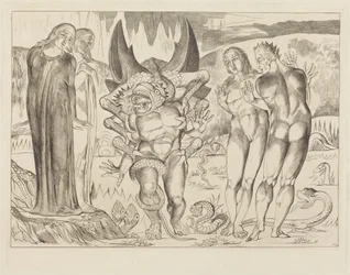 Tjuvarnas krets; Agnolo Brunelleschi angripen av en sexbent orm