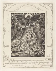 Förstörelsen av Jobs söner, 1825.