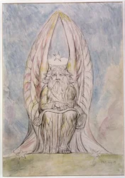 The Recording Angel, illustration från Canto 19 "Paradiso" av "Divine Comedy" av Dante Alighieri