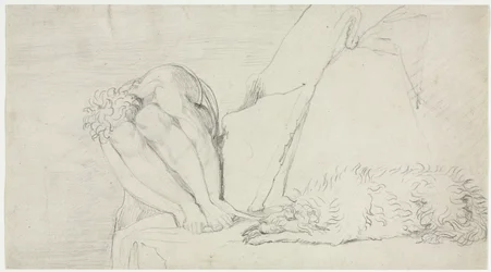 Tanken på döden ensam, rädslan förstör, ca. 1795.