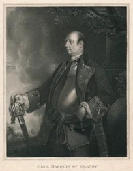 John, markis av Granby, c1758-1760, 1810.