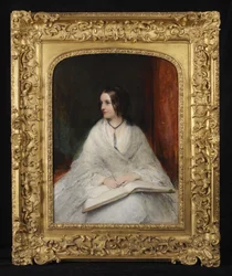 Porträtt av Jane Fortescue Seymour, Mrs Coleridge, c.1862