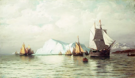 Artic Caravan (olja på duk)