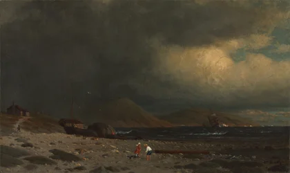 Labradorkusten, ca. 1860.
