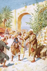 Återställer blinde Bartimeus till syn