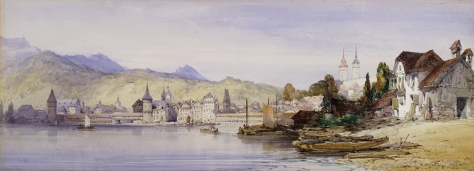 Lusern från sjön, 1862