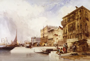 Venedig från Riva Degle Schiavoni