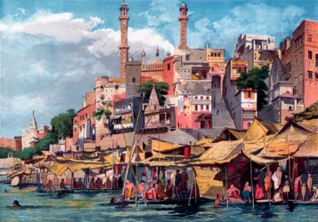 Benares, Indien, 1857.