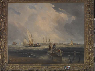 Bligh Sands, Sheerness (olja på duk)