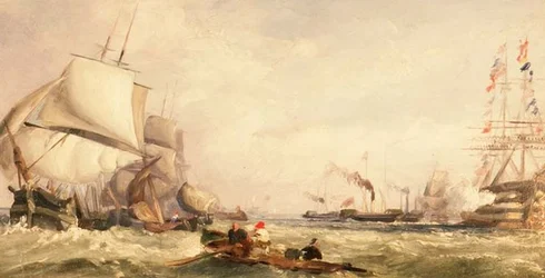 Cowes Regatta (panel)