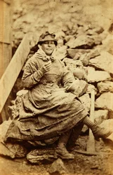 Arbetare från Tredegar Iron Works, Wales