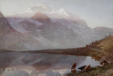Jungfrau vid soluppgången