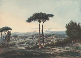 Frascati, nära Rom, 1819.