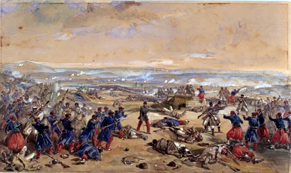 Slaget vid Tcherneya, 16 augusti 1855