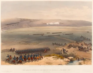 ?Kavalleriaffären i Bulganaks höjder - den första pistolen. 19 sep 1854?, 1855