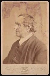 Porträtt av J.D. Lang, före 1877.