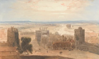 Utsikt från det runda tornet, Windsor Castle