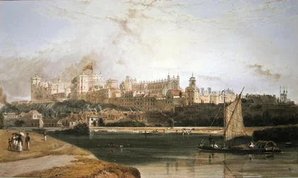 Windsor Castle (akvarell på papper)