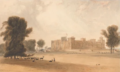 Windsor Castle från söder