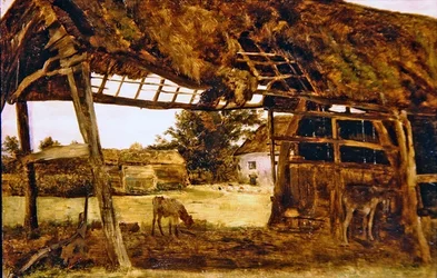 Old Farm Shed (olja ombord)