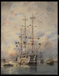 HMS Victory (akvarell)