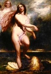 Galatea (olja på kvarnbräda)