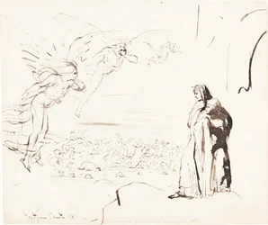 Scen från Inferno (canto IX)