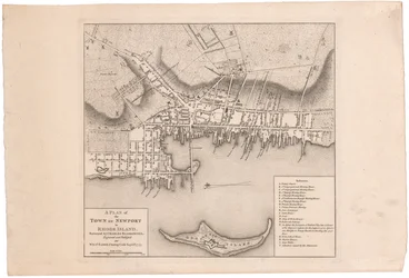 A Plan of Newport av Faden