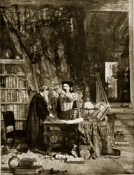 Alkemisten, illustration från 