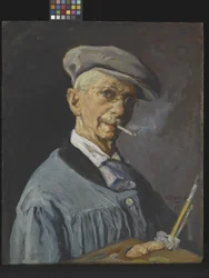The Painter Man (olja på duk)