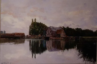 Old Barns at Houghton, nära Durham