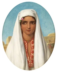 En österländsk skönhet, 1862