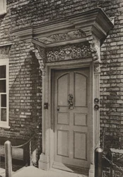 Doorway, West Street, Rye, Sussex (s/v foto)
