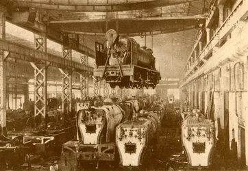 I byggaffären, c1930.