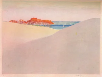 Sanddyner, Danmark, c1917