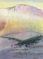 The Last Glean, Corsica (färg litho)