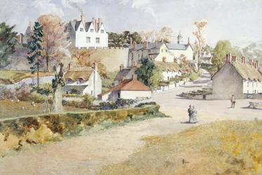 St. Fagans Castle (akvarell)