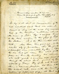 Manuscript of Sermon No. 159 by William Greenleaf Eliot, April 15, 1838