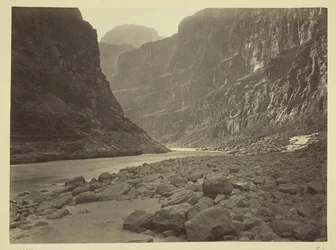 Coloradofloden, mynningen av Kanab Wash, mot väster
