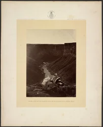 Grand Cañon i Coloradofloden, mynningen av Kanab Wash, mot väster