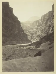 Grand Cañon i Coloradofloden, mynningen av Kanab Wash, mot väster