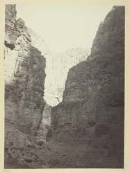 Kalkstensväggar Kanab Wash, Coloradofloden