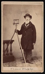 Porträtt av Thomas Whelpley 1797-1881, cirka 1860-talet.